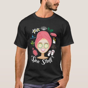 Camiseta Fiesta De Spa Esquad Esthetician Beautician