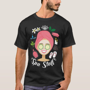 Camiseta Fiesta De Spa Esquad Esthetician Beautician