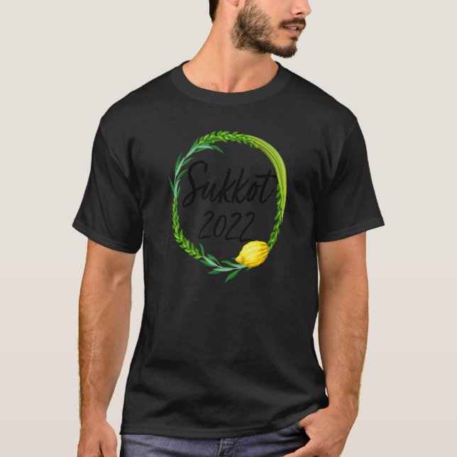 Camiseta Fiesta de Sukkot 2022 (Anverso)