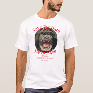 Camiseta Fiesta de Surprise Birthday Festival Block 2024