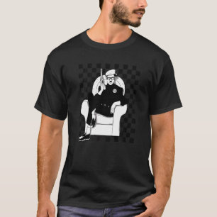 Camiseta Fiesta de tablero de ajedrez de historia negra 196