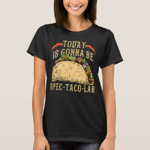Camiseta Fiesta de tacos de cocina mexicana de taco de cola