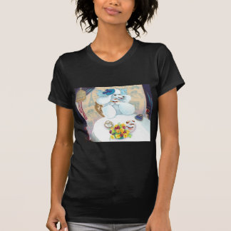 Camiseta Fiesta de té de cangrejo blanco