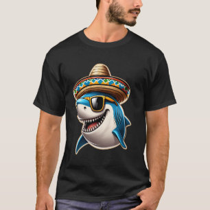 Camiseta Fiesta de tiburones Cinco de Mayo chicas mexicanas