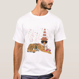 Camiseta Fiesta de tigres - Animales que tienen un Fiesta