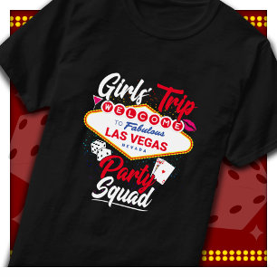 Camiseta Fiesta de Vegas Squad en Las Vegas Viaje de chicas