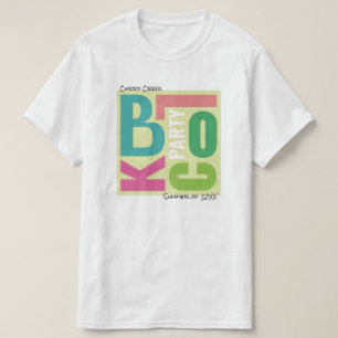 Camiseta Fiesta de Verano Retro Tipo Evento Vecindario