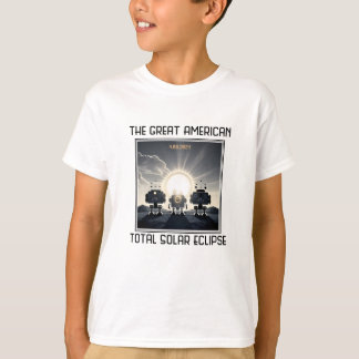 CAMISETA FIESTA DE VISUALIZACIÓN DE ROBOT ECLIPSE