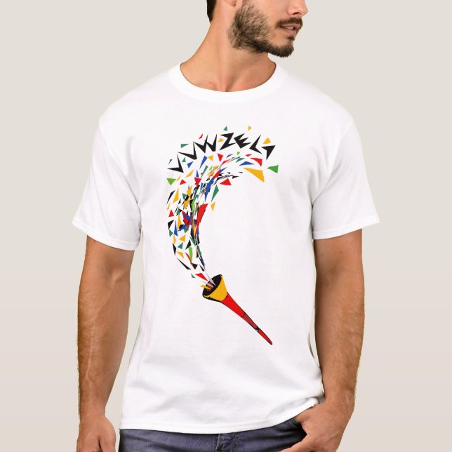 Camiseta Fiesta de Vuvuzela (Anverso)