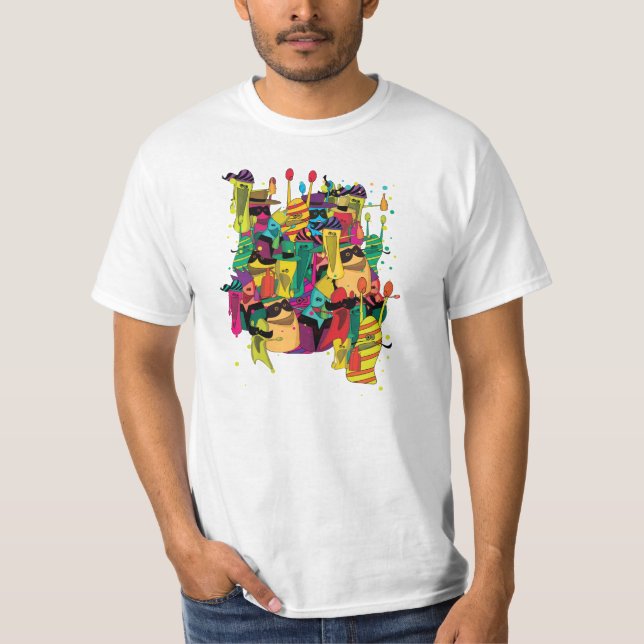 Camiseta fiesta del carnaval (Anverso)