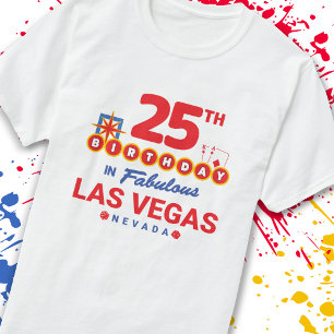 Camiseta Fiesta del Cumpleaños de Las Vegas - Cumpleaños