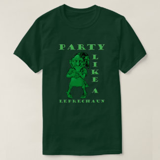 Camiseta Fiesta del Día de San Patricio como un hombre de L