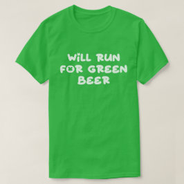 Camiseta Fiesta del Día de San Patricio, regalo de la marat