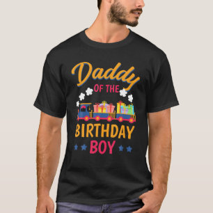 Camiseta Fiesta Del Día Del Tren Papi Del Día Del Cumpleaño