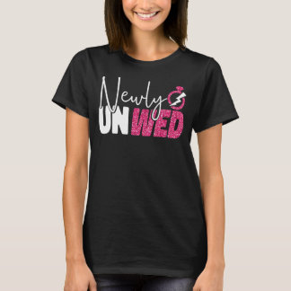 Camiseta Fiesta del divorcio feliz recién casado