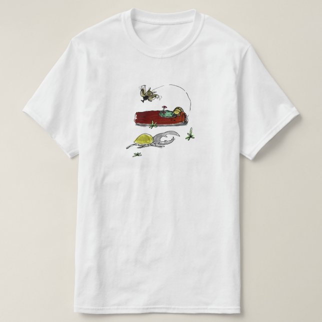 Camiseta Fiesta del escarabajo (Diseño del anverso)