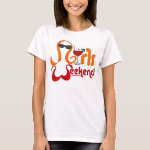 Camiseta Fiesta del fin de semana de los chicas