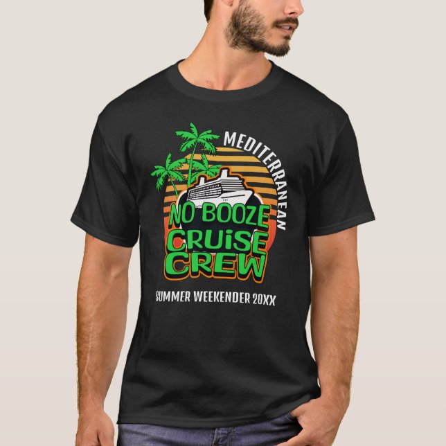 CAMISETA FIESTA DEL GRUPO DE AMIGOS SIN CRUCERO DE CERVEZA (Anverso)