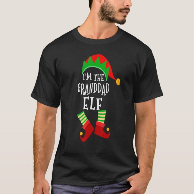 Camiseta Fiesta del grupo de Navidades del abuelo Elf Match (Anverso)