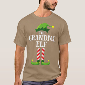 Camiseta Fiesta del grupo familiar Grandma Elf Matching