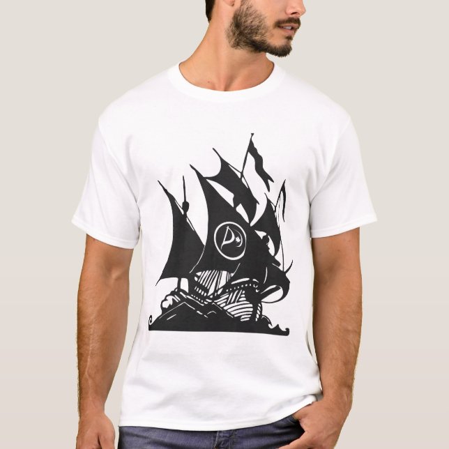 Camiseta Fiesta del pirata de la nave de Canadá (Anverso)