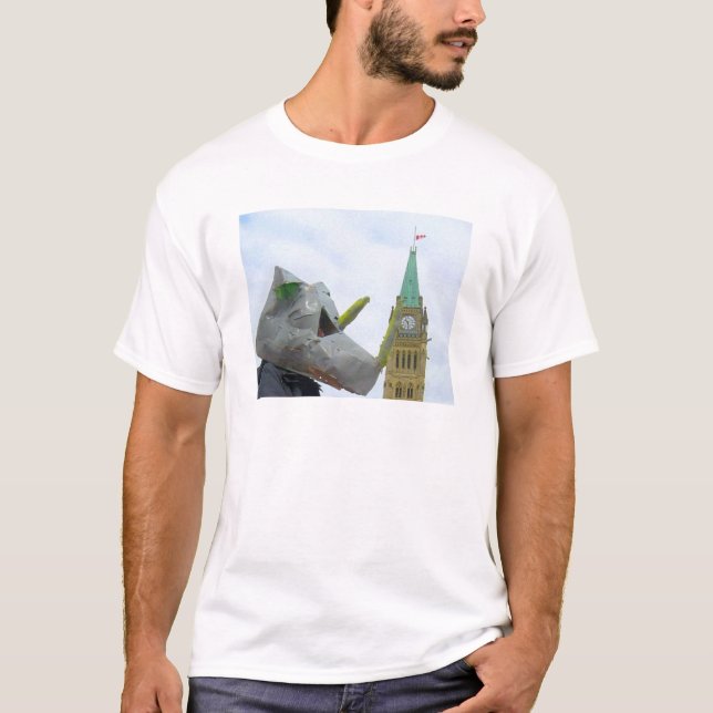 Camiseta Fiesta del rinoceronte (Anverso)