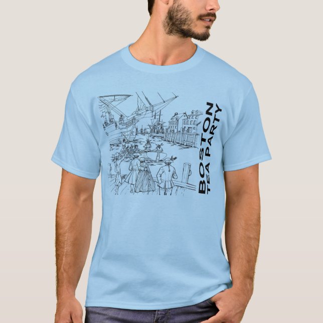 Camiseta Fiesta del té (Anverso)