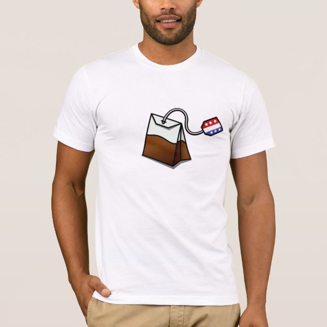 Camiseta Fiesta del té de América (Anverso)