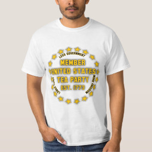 Camiseta Fiesta del té de Estados Unidos
