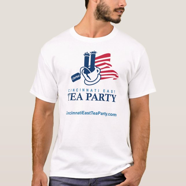 Camiseta Fiesta del té del este de Cincinnati (Anverso)