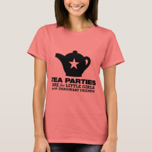 Camiseta fiesta del té - las fiestas del té están para l