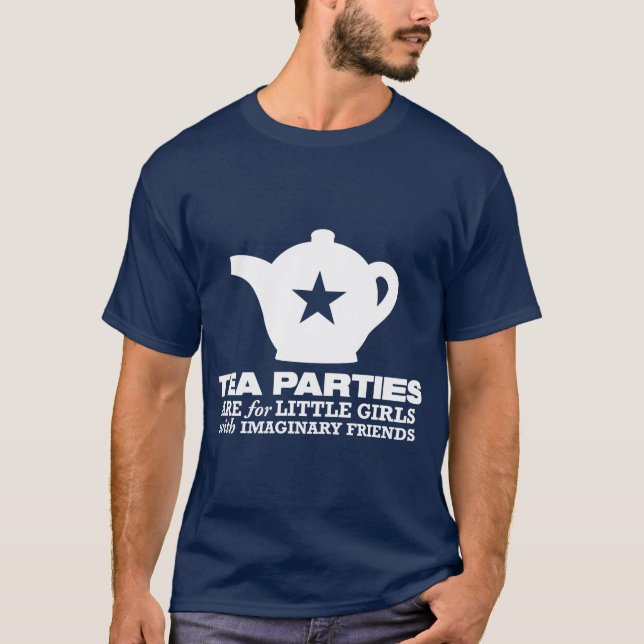 Camiseta fiesta del té - las fiestas del té están para las (Anverso)