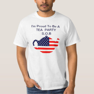 Camiseta Fiesta del té orgullosa S.O.B. Shirt