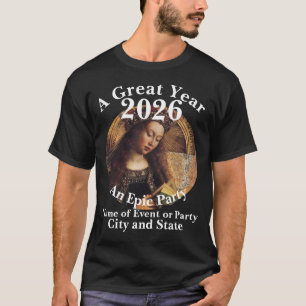 Camiseta Fiesta del Tea Brunch Lunch Patio Garden 2024