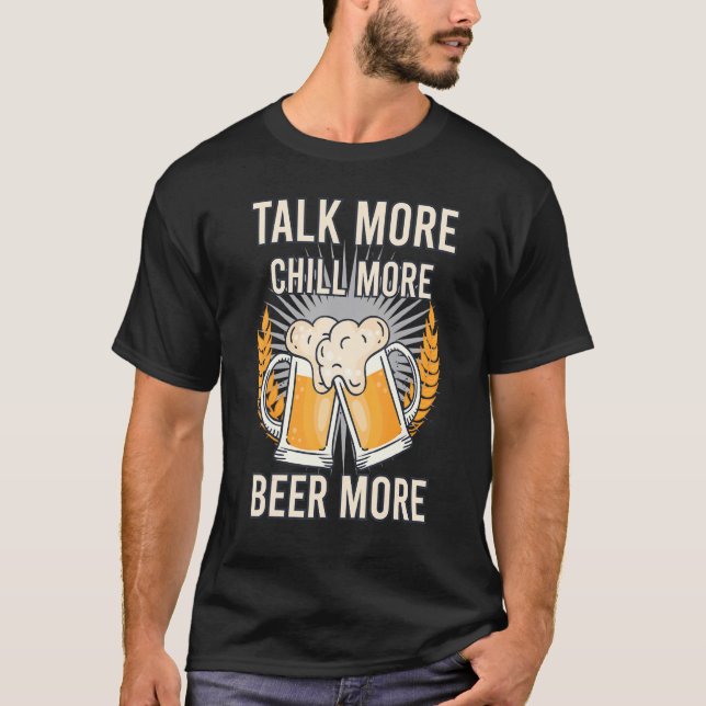Camiseta Fiesta del tiempo de las cervezas divertidas Típsy (Anverso)