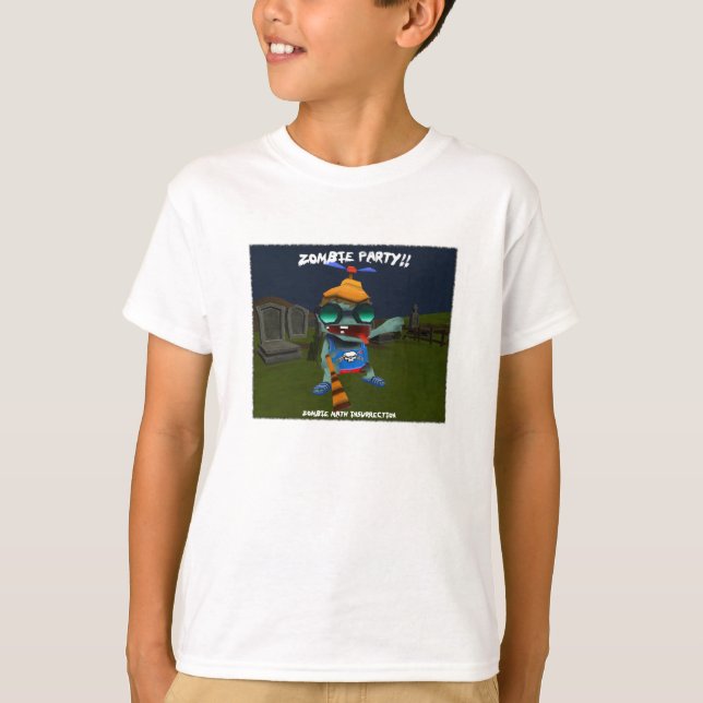 Camiseta Fiesta del zombi (Anverso)