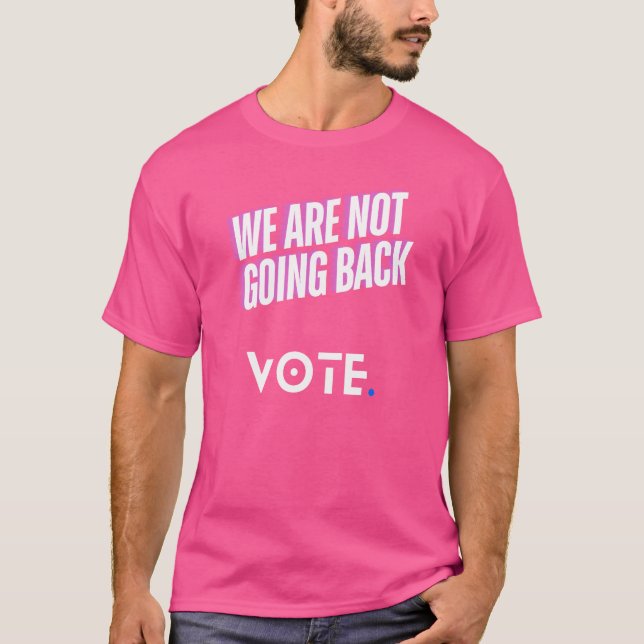 Camiseta Fiesta Democrático Merch Harris (Anverso)