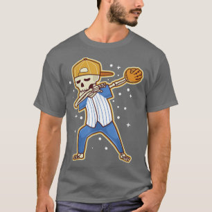 Camiseta Fiesta Deportivo del entrenador de béisbol Dabbing