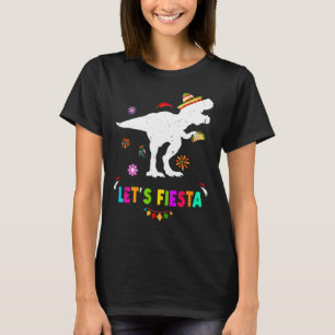 Camiseta Fiesta dinosaurio cinco de mayo mexicano pa