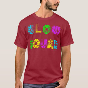 Camiseta Fiesta Disco Retro de Brillo Brillante Neon Colour