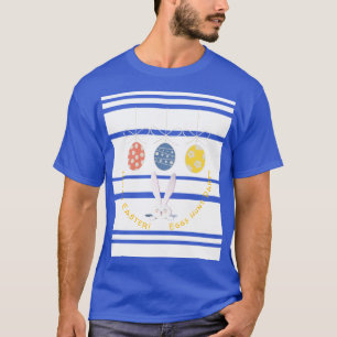 Camiseta Fiesta DIVERTIDO de la caza de los huevos de Hapy