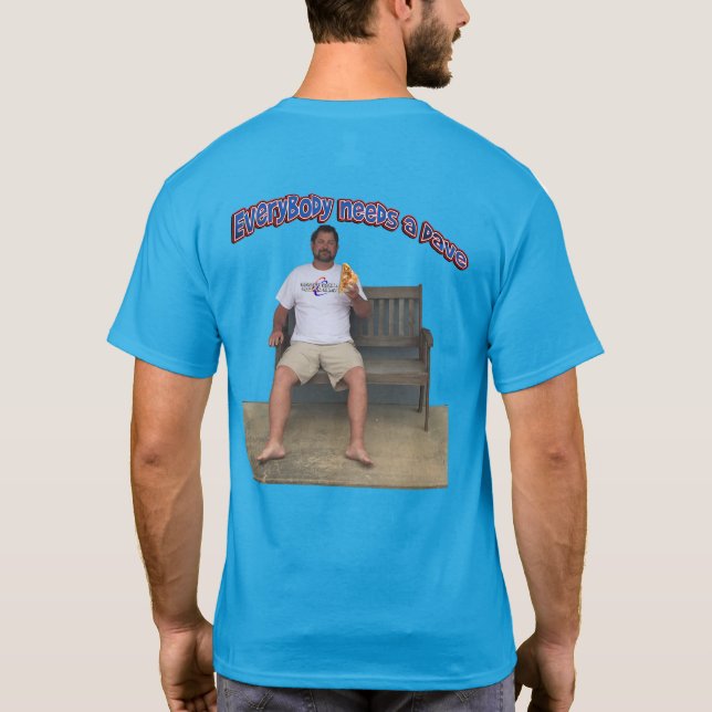 Camiseta ¡Fiesta en Dave! (Reverso)