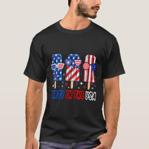 Camiseta Fiesta En Ee.Uu. 4 De Julio Popsicle Shirt Boys Ba
