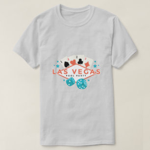 Camiseta Fiesta en la Piscina de Las Vegas