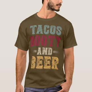 Camiseta Fiesta En Problemas De Guay De Mens Tacos Booty Y 