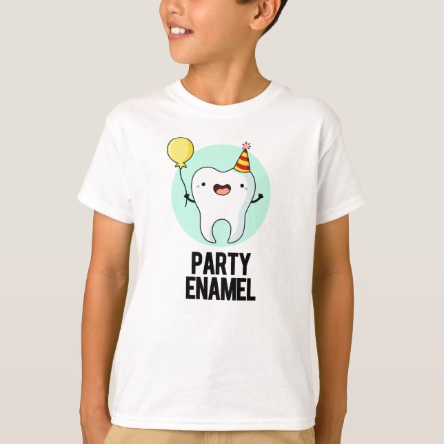 Camiseta Fiesta Enamel Funny Tooth Pun (Anverso)