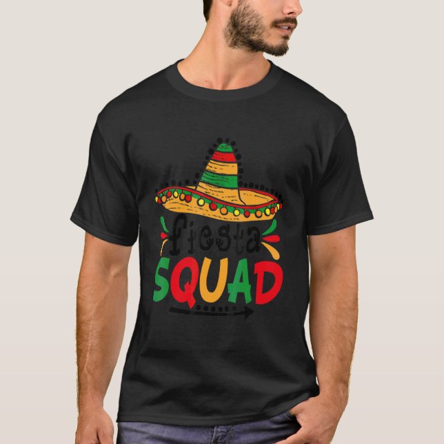 Camiseta Fiesta Escuadrón Cinco De Mayo 5 De Mayo México 1 (Anverso)