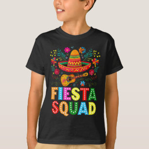Camiseta Fiesta Escuadrón Cinco De Mayo Fiesta Mexicana