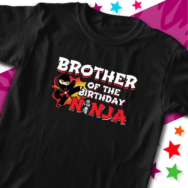 Camiseta Fiesta estilo libro de historietas Hermano de Naci (Subido por el creador)