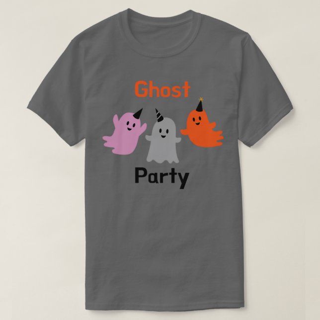 Camiseta Fiesta fantasma (Diseño del anverso)